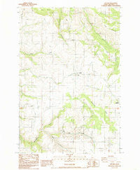 Gifford Idaho Historical topographic map, 1:24000 scale, 7.5 X 7.5 Minute, Year 1984