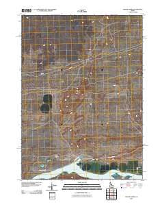 Gifford Spring Idaho Historical topographic map, 1:24000 scale, 7.5 X 7.5 Minute, Year 2010