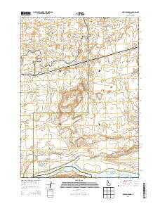 Gifford Spring Idaho Current topographic map, 1:24000 scale, 7.5 X 7.5 Minute, Year 2013