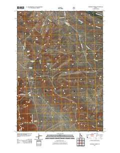 Gilmore Summit Idaho Historical topographic map, 1:24000 scale, 7.5 X 7.5 Minute, Year 2011