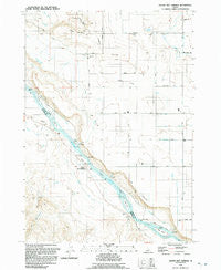 Givens Hot Springs Idaho Historical topographic map, 1:24000 scale, 7.5 X 7.5 Minute, Year 1992