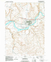 Glenns Ferry Idaho Historical topographic map, 1:24000 scale, 7.5 X 7.5 Minute, Year 1992