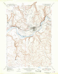 Glenns Ferry Idaho Historical topographic map, 1:24000 scale, 7.5 X 7.5 Minute, Year 1947