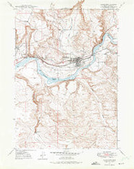 Glenns Ferry Idaho Historical topographic map, 1:24000 scale, 7.5 X 7.5 Minute, Year 1947