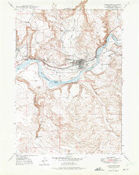 Glenns Ferry Idaho Historical topographic map, 1:24000 scale, 7.5 X 7.5 Minute, Year 1947