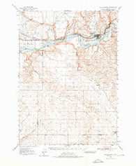 Glenns Ferry Idaho Historical topographic map, 1:62500 scale, 15 X 15 Minute, Year 1948