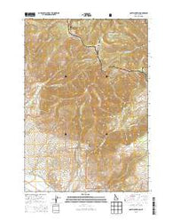 Goat Mountain Idaho Current topographic map, 1:24000 scale, 7.5 X 7.5 Minute, Year 2013