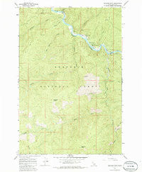 Goddard Point Idaho Historical topographic map, 1:24000 scale, 7.5 X 7.5 Minute, Year 1966