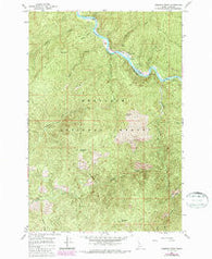 Goddard Point Idaho Historical topographic map, 1:24000 scale, 7.5 X 7.5 Minute, Year 1966