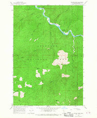 Goddard Point Idaho Historical topographic map, 1:24000 scale, 7.5 X 7.5 Minute, Year 1966