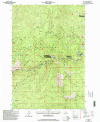 Golden Idaho Historical topographic map, 1:24000 scale, 7.5 X 7.5 Minute, Year 1995
