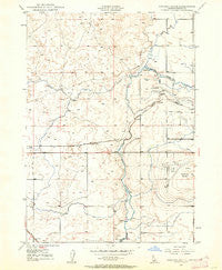 Gooding Butte Idaho Historical topographic map, 1:24000 scale, 7.5 X 7.5 Minute, Year 1949