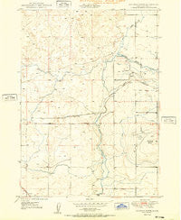 Gooding Butte Idaho Historical topographic map, 1:24000 scale, 7.5 X 7.5 Minute, Year 1950