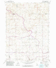 Gooding SE Idaho Historical topographic map, 1:24000 scale, 7.5 X 7.5 Minute, Year 1971