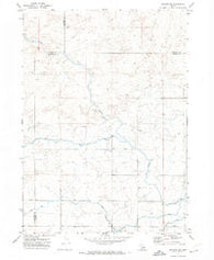 Gooding SE Idaho Historical topographic map, 1:24000 scale, 7.5 X 7.5 Minute, Year 1971