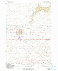 Gooding Idaho Historical topographic map, 1:24000 scale, 7.5 X 7.5 Minute, Year 1971