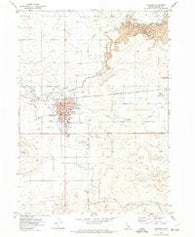 Gooding Idaho Historical topographic map, 1:24000 scale, 7.5 X 7.5 Minute, Year 1971
