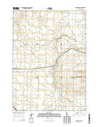 Gooding Butte Idaho Current topographic map, 1:24000 scale, 7.5 X 7.5 Minute, Year 2013