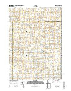 Gooding SE Idaho Current topographic map, 1:24000 scale, 7.5 X 7.5 Minute, Year 2013