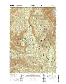 Goodwin Meadows Idaho Current topographic map, 1:24000 scale, 7.5 X 7.5 Minute, Year 2013