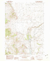 Grace Power Plant Idaho Historical topographic map, 1:24000 scale, 7.5 X 7.5 Minute, Year 1982