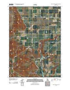 Grace Power Plant Idaho Historical topographic map, 1:24000 scale, 7.5 X 7.5 Minute, Year 2010