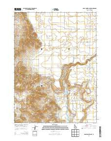 Grace Power Plant Idaho Current topographic map, 1:24000 scale, 7.5 X 7.5 Minute, Year 2013