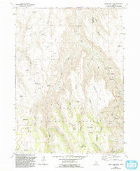 Grand View Peak Idaho Historical topographic map, 1:24000 scale, 7.5 X 7.5 Minute, Year 1965