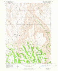 Grand View Peak Idaho Historical topographic map, 1:24000 scale, 7.5 X 7.5 Minute, Year 1965