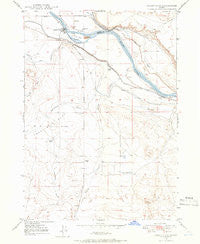 Grand View Idaho Historical topographic map, 1:24000 scale, 7.5 X 7.5 Minute, Year 1947