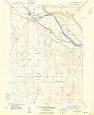 Grand View Idaho Historical topographic map, 1:24000 scale, 7.5 X 7.5 Minute, Year 1948