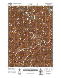 Grand Mountain Idaho Historical topographic map, 1:24000 scale, 7.5 X 7.5 Minute, Year 2011