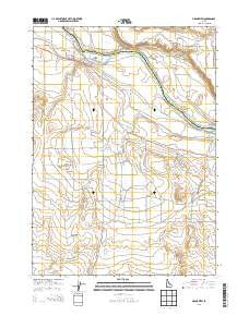 Grand View Idaho Current topographic map, 1:24000 scale, 7.5 X 7.5 Minute, Year 2013