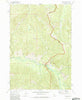 Grandjean Idaho Historical topographic map, 1:24000 scale, 7.5 X 7.5 Minute, Year 1972