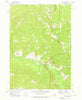 Grandjean Idaho Historical topographic map, 1:24000 scale, 7.5 X 7.5 Minute, Year 1972