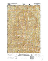 Grandmother Mountain Idaho Current topographic map, 1:24000 scale, 7.5 X 7.5 Minute, Year 2013