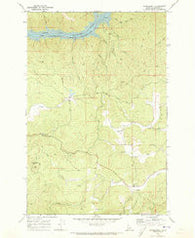 Grangemont Idaho Historical topographic map, 1:24000 scale, 7.5 X 7.5 Minute, Year 1969
