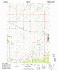 Grangeville West Idaho Historical topographic map, 1:24000 scale, 7.5 X 7.5 Minute, Year 1995