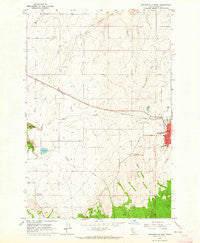 Grangeville West Idaho Historical topographic map, 1:24000 scale, 7.5 X 7.5 Minute, Year 1963