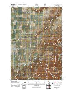 Grangeville East Idaho Historical topographic map, 1:24000 scale, 7.5 X 7.5 Minute, Year 2011