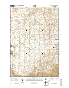 Grangeville West Idaho Current topographic map, 1:24000 scale, 7.5 X 7.5 Minute, Year 2013