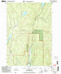 Granite Lake Idaho Historical topographic map, 1:24000 scale, 7.5 X 7.5 Minute, Year 2004
