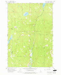 Granite Lake Idaho Historical topographic map, 1:24000 scale, 7.5 X 7.5 Minute, Year 1963