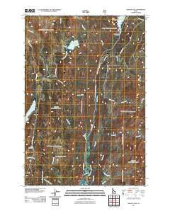 Granite Lake Idaho Historical topographic map, 1:24000 scale, 7.5 X 7.5 Minute, Year 2011