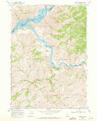 Grape Mtn Idaho Historical topographic map, 1:24000 scale, 7.5 X 7.5 Minute, Year 1969
