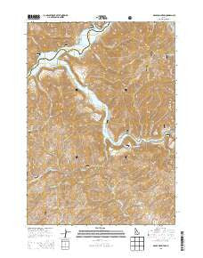 Grape Mountain Idaho Current topographic map, 1:24000 scale, 7.5 X 7.5 Minute, Year 2013