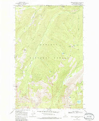 Grass Mountain Idaho Historical topographic map, 1:24000 scale, 7.5 X 7.5 Minute, Year 1969