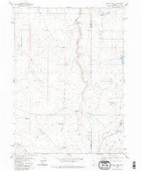 Grassy Hills Idaho Historical topographic map, 1:24000 scale, 7.5 X 7.5 Minute, Year 1980