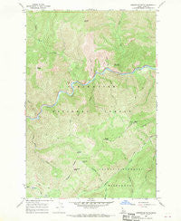 Greystone Butte Idaho Historical topographic map, 1:24000 scale, 7.5 X 7.5 Minute, Year 1966
