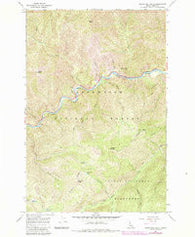 Greystone Butte Idaho Historical topographic map, 1:24000 scale, 7.5 X 7.5 Minute, Year 1966